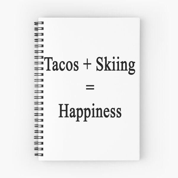 Artikelvorschau, Tacos + Skifahren = Glück entworfen und verkauft von supernova23.
