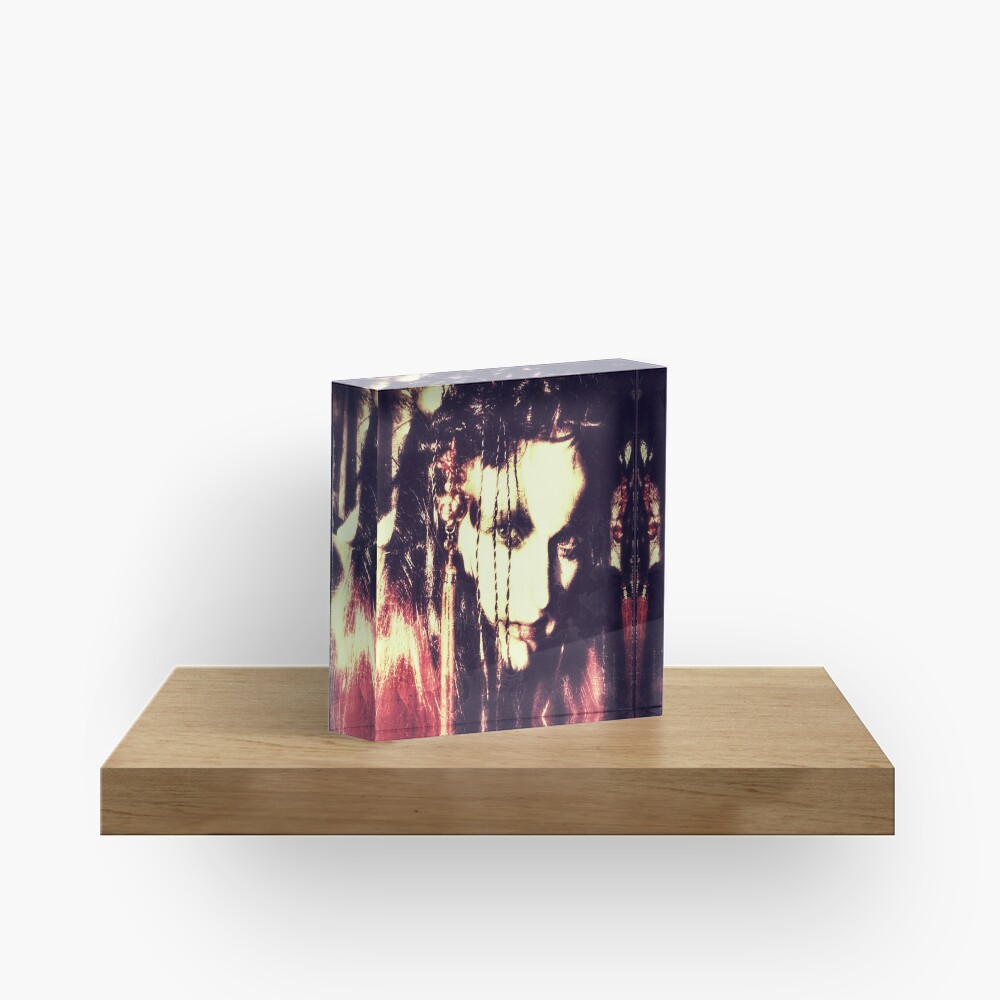 demon lady Acrylic Block