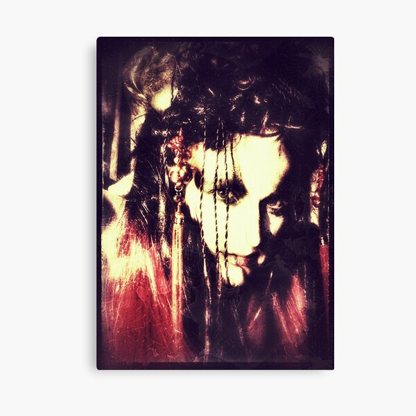 demon lady Canvas Print