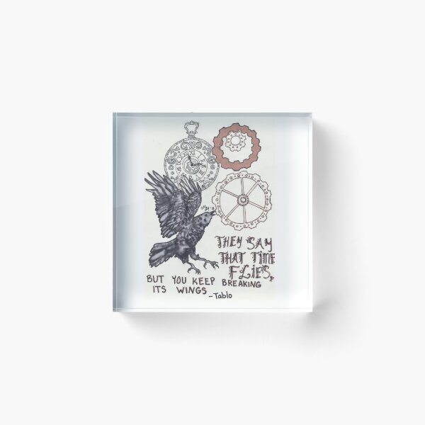 Item preview, Time Flies designed and sold by mlhkpopart.