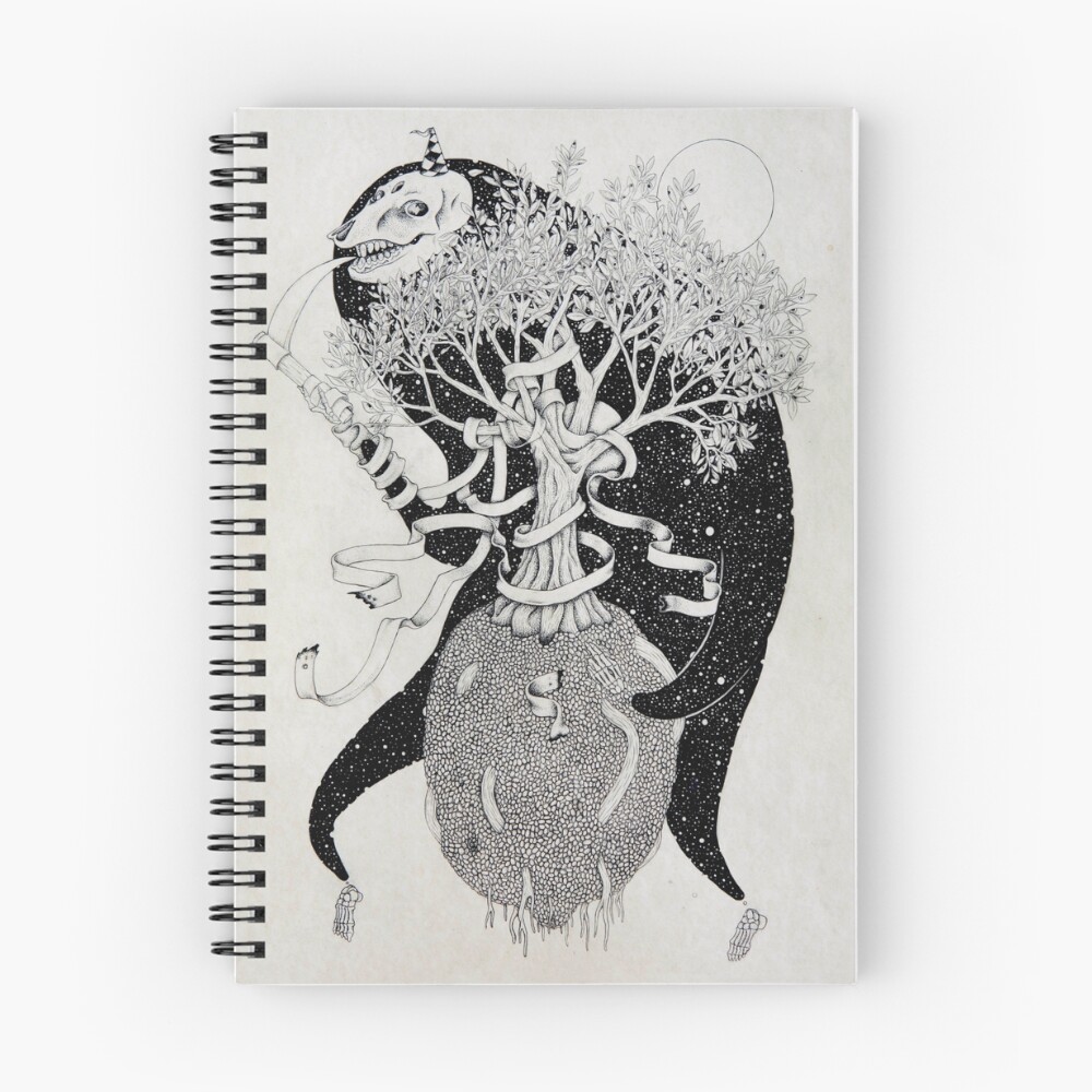 Item preview, Spiral Notebook designed and sold by mmyes.
