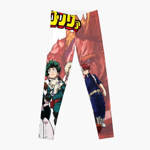 Manga Bubble Horor Anime Season Leggings Redbubble