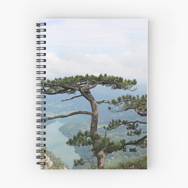 Item preview, Pine trees on mountain nature designed and sold by goceris.