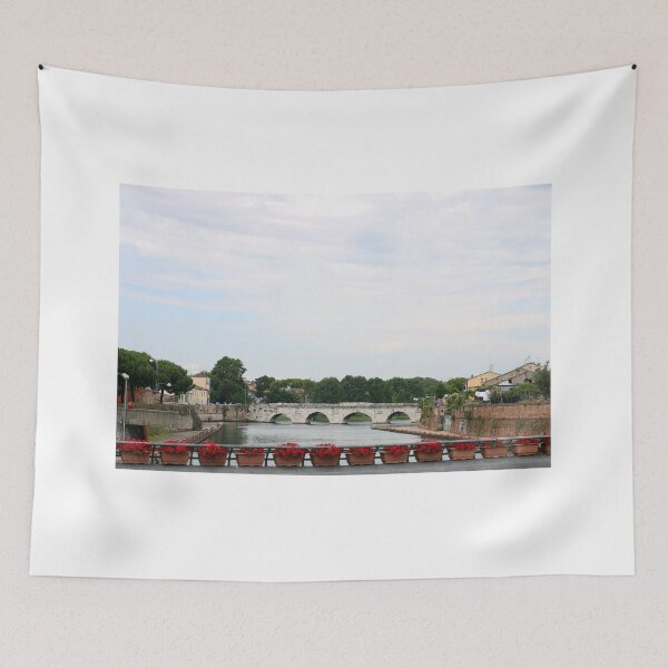 Item preview, Tiberius bridge Rimini cityscape Italy designed and sold by goceris.