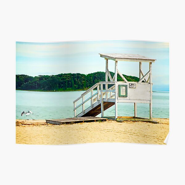 Life Guard Station is Closed Poster