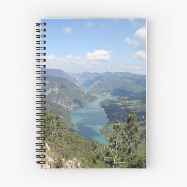 Item preview, Drina river canyon viewpoint Banjska stena Tara mountain landscape designed and sold by goceris.