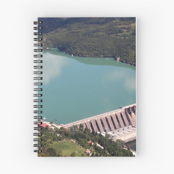 Item preview, hydroelectric power plant on river landscape designed and sold by goceris.