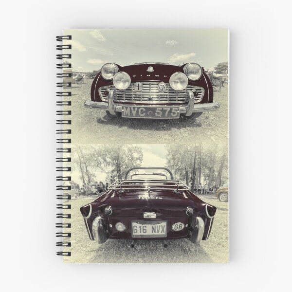 Item preview, TRIUMPH TR3 FRONT-BACK designed and sold by LeNumerimagiste.