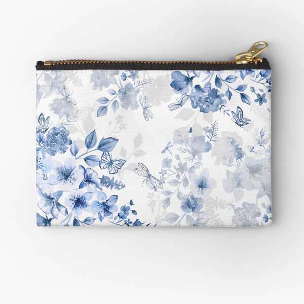 Italian Summer Chinoiserie Zipper Pouch