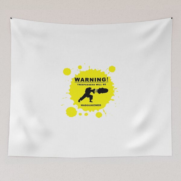 Item preview, Warning Trespassers Will Be Hadoukened designed and sold by PicturePerfects.