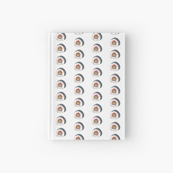 Futomaki sushi ilustración Cuaderno de tapa dura