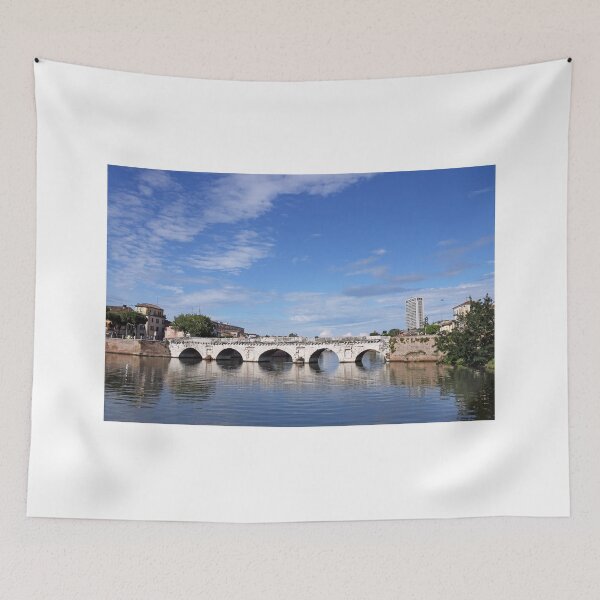 Item preview, Tiberius bridge landmark Rimini Italy designed and sold by goceris.