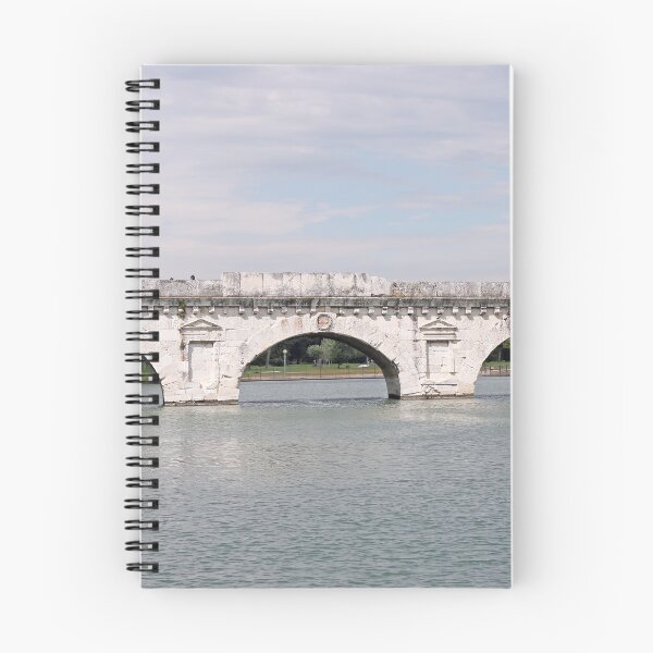 Item preview, old stone Tiberius bridge Rimini Italy designed and sold by goceris.