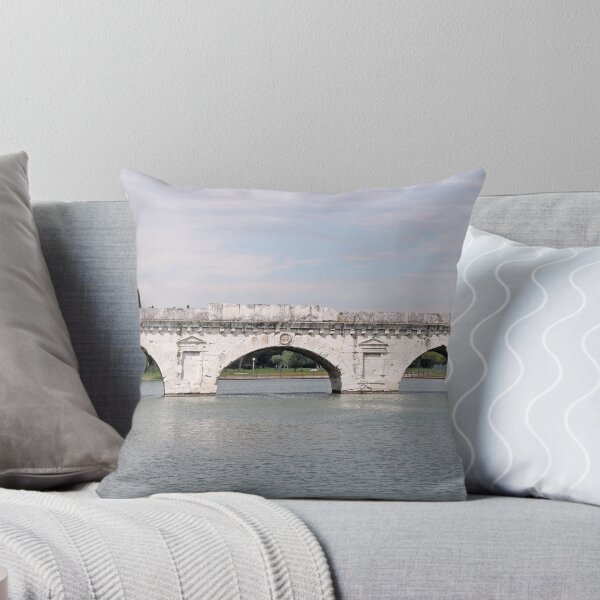 Item preview, old stone Tiberius bridge Rimini Italy designed and sold by goceris.
