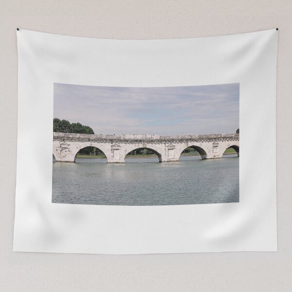 Item preview, old stone Tiberius bridge Rimini Italy designed and sold by goceris.