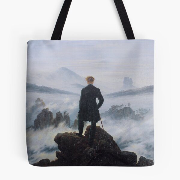 Item preview, Wanderer Above the Mist (Caspar David Friedrich) designed and sold by ArtHistorical.