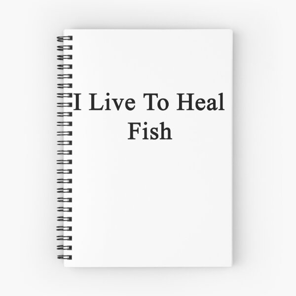 Item preview, I Live To Heal Fish  designed and sold by supernova23.