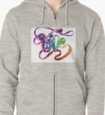 Love Zipped Hoodie