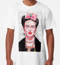 Art Wordz Frida Kahlo Zeitung Longshirt