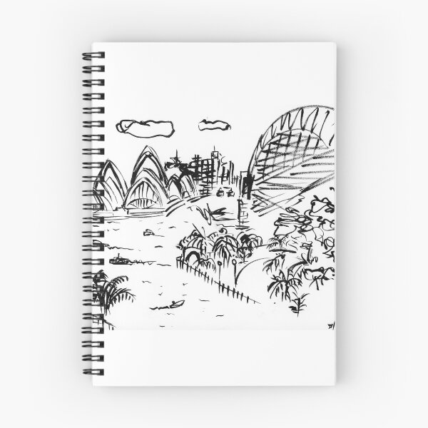 Item preview, Sydney Opera House and Harbour Bridge from Kirribilli designed and sold by CeciliaBell.