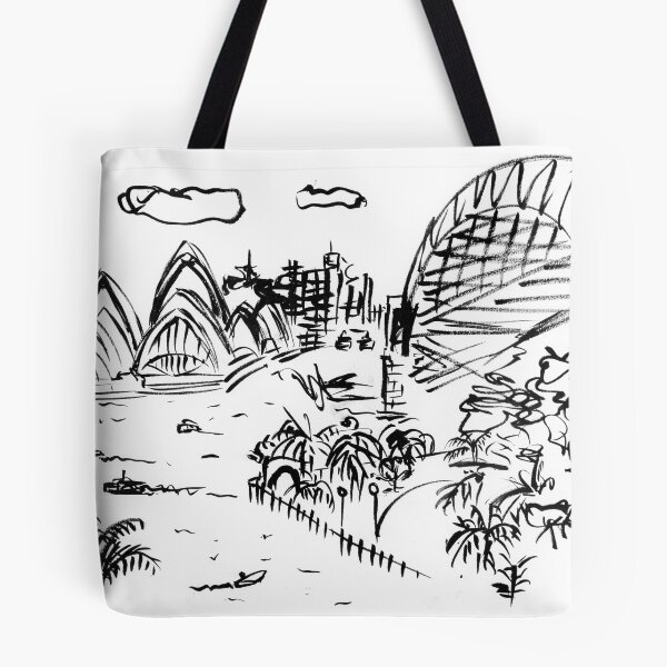 Item preview, Sydney Opera House and Harbour Bridge from Kirribilli designed and sold by CeciliaBell.