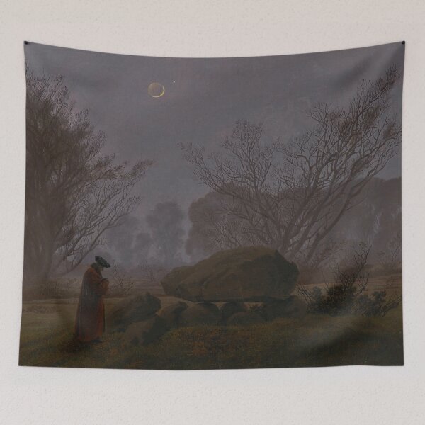 Item preview, A Walk at Dusk (Caspar David Friedrich) designed and sold by ArtHistorical.