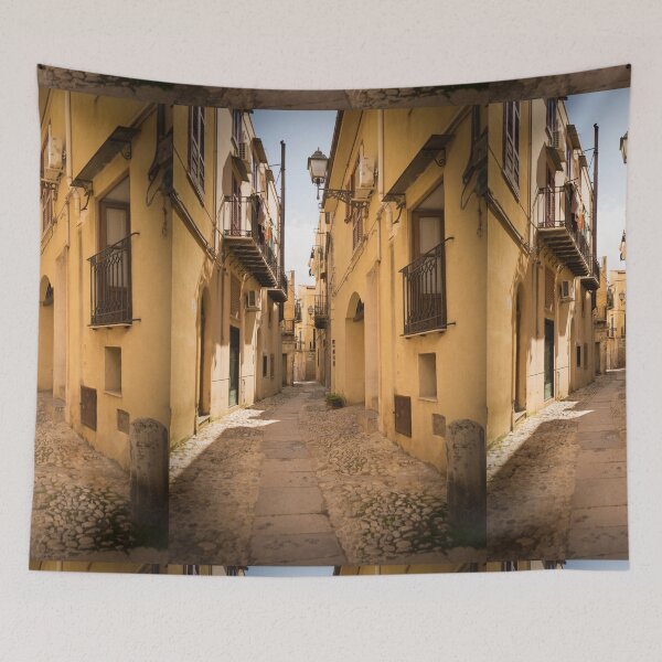 Aperçu de l'œuvre Rues de Palerme, Italie créée et vendue par Sunil Bhardwaj.