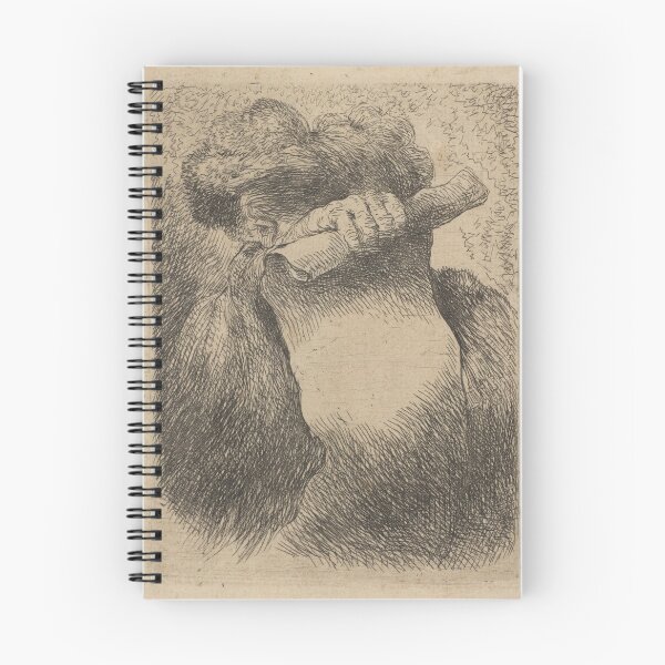 Item preview, Man holding a scroll in front of his face, from the series of 'Small Heads in Oriental Headdress' designed and sold by guagamela617.