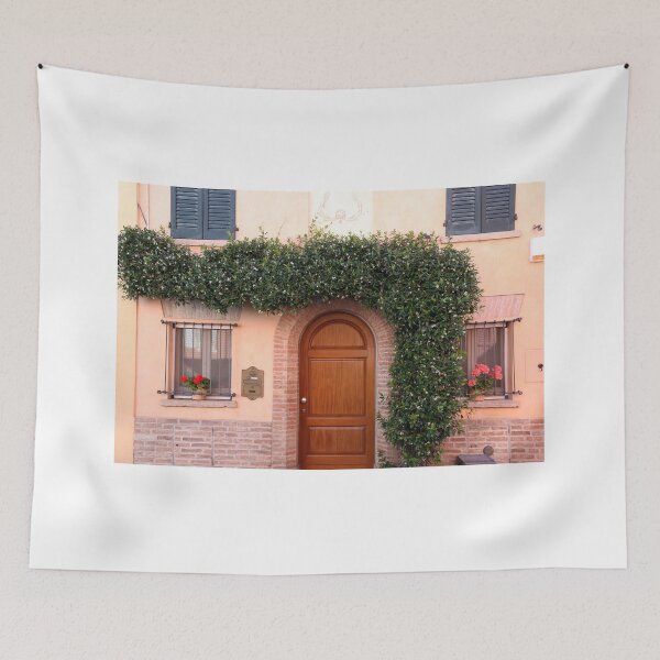 Item preview, House with liana on wall Rimini Italy designed and sold by goceris.