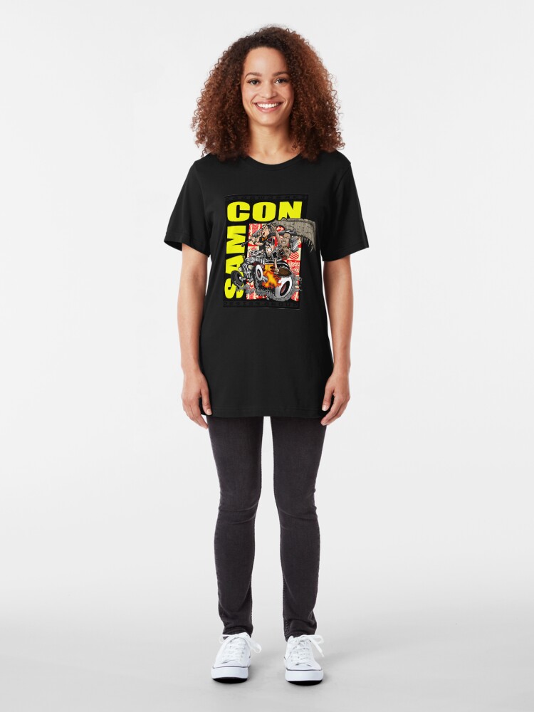 Alternate view of SAMCON 2018 Slim Fit T-Shirt