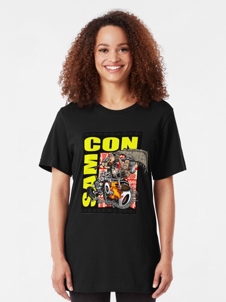Alternate view of SAMCON 2018 Slim Fit T-Shirt