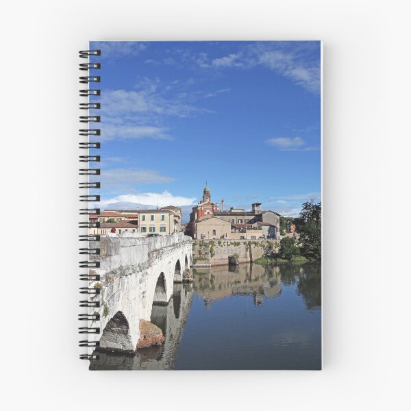 Artikelvorschau, Alte Stadt und Tiberius Brücke Rimini Italien entworfen und verkauft von goceris.