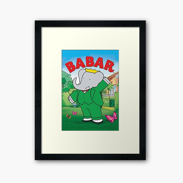 Babar Framed Art Print