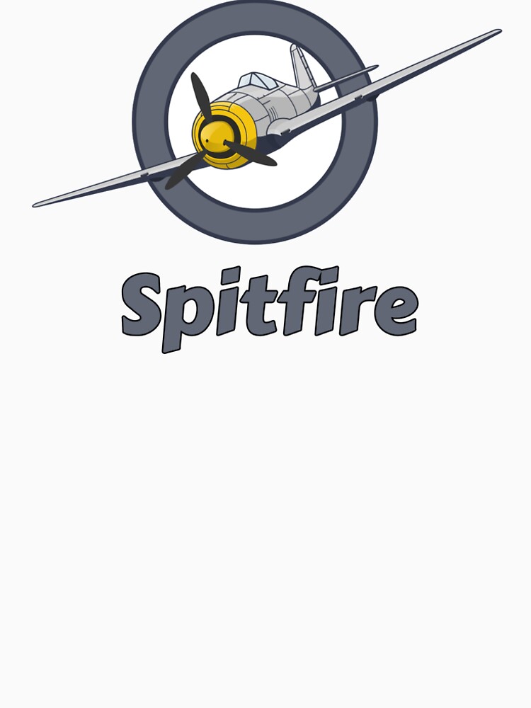 t shirt spitfire plane