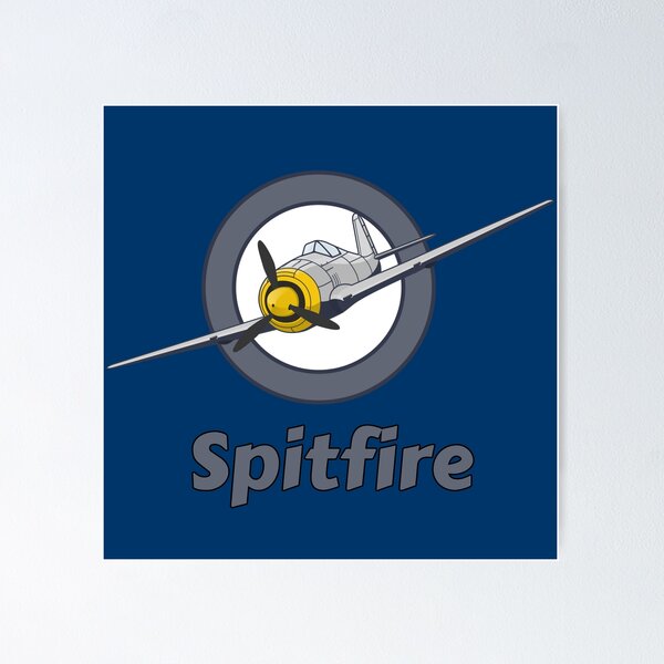 Item preview, british spitfire aircraft funny ww2 designed and sold by untagged-shop.