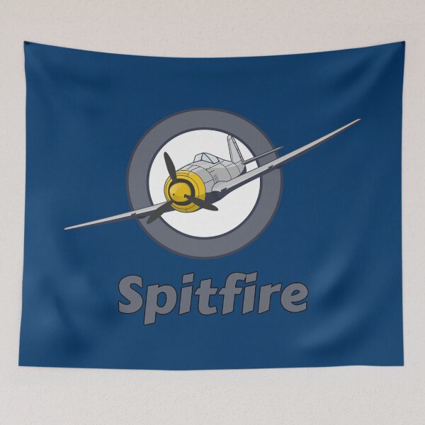 Item preview, british spitfire aircraft funny ww2 designed and sold by untagged-shop.