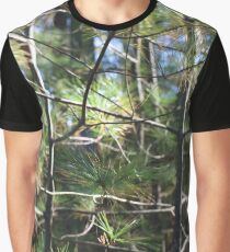 Tannenbäume Grafik T-Shirt