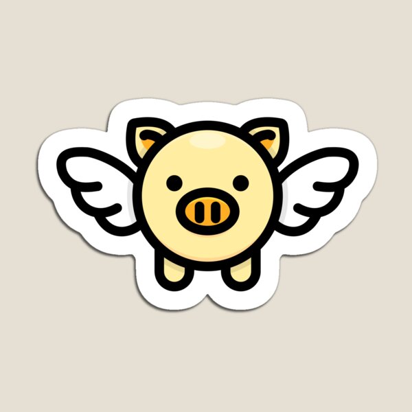 When Pigs Fly: Yellow Magnet