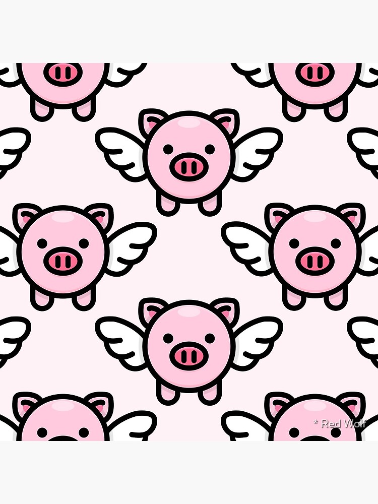 When Pigs Fly: Pink by redwolfoz