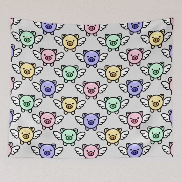 Item preview, When Pigs Fly: Rainbow designed and sold by Red Wolf.