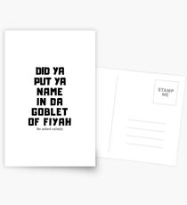 Goblet Postcards