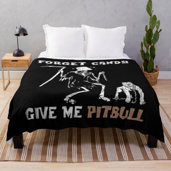 Item preview, Forget Candy Give Me Pitbull - Halloween, Christmas, Birthday Gift Idea designed and sold by ASClothDesign.