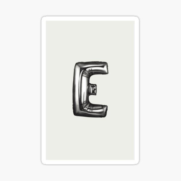 Alphabet Monday - E Sticker