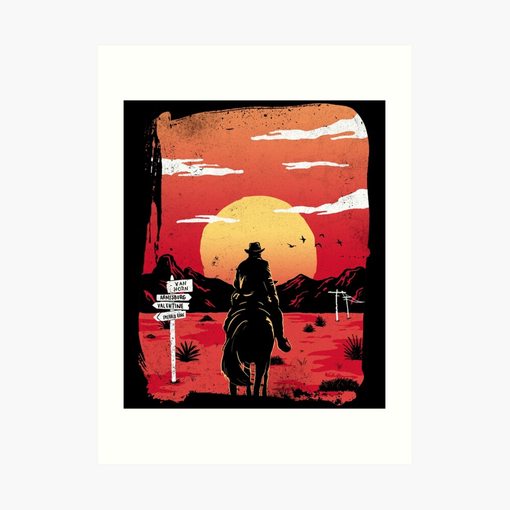 Way to nowhere Art Print