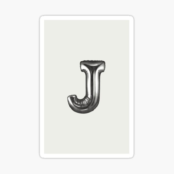 Alphabet Monday - J Sticker