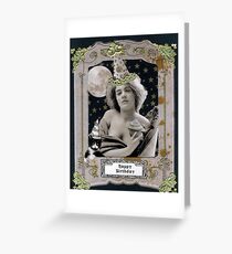 Vintage Birthday Card Greeting Card