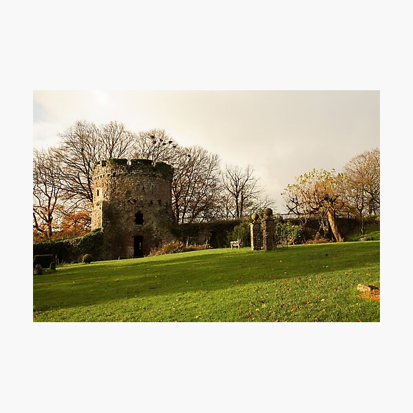 Usk Castle Photographic Print