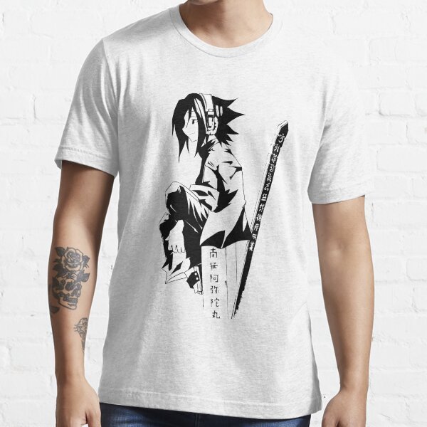 "Shaman King Yoh [Black] " Tshirt for Sale by SmillingApple