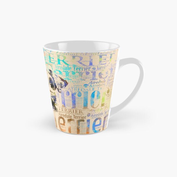 Item preview, Airedale Terrier  Watercolor Word Art designed and sold by k9printart.
