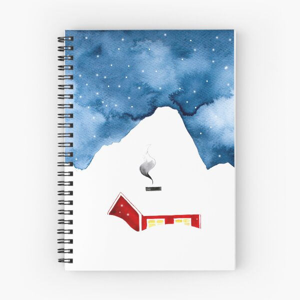 Item preview, Winter motive with red house. Let it snow. Gift  designed and sold by Scandi Shop .